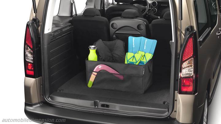 Citroen Berlingo Multispace 2015 Kofferraumvolumen