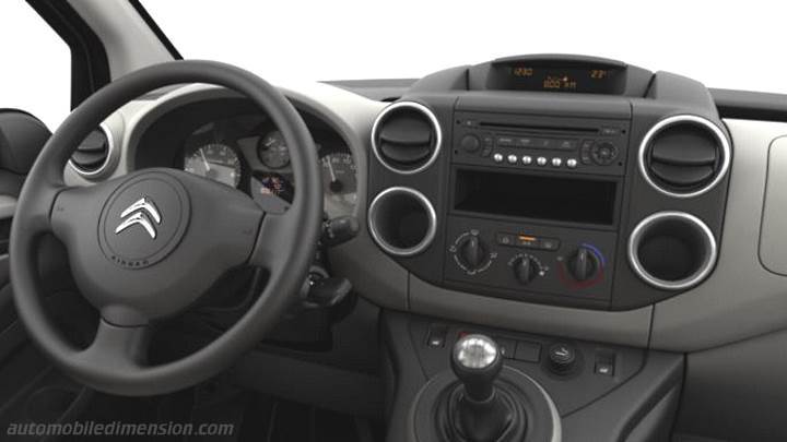 Citroen Berlingo Multispace 2015 dashboard