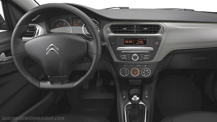 Citroen C-Elysee 2013 dashboard