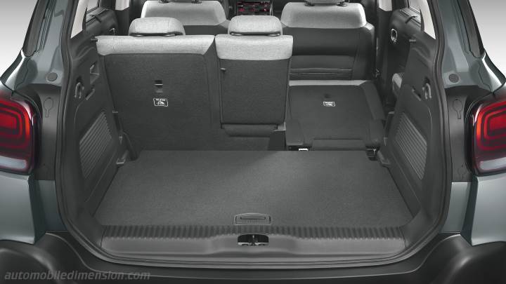 Citroen C3 Aircross 2021 boot space