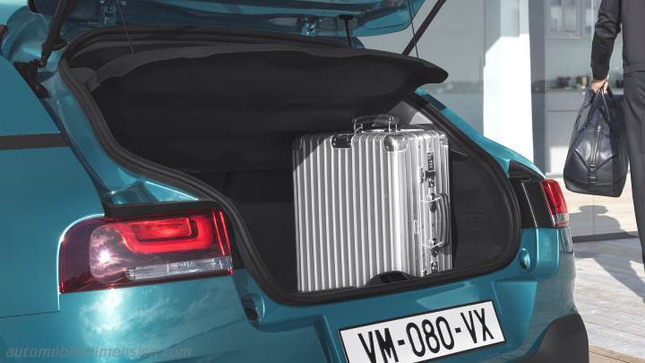 Citroen C4 Cactus 2018 boot space