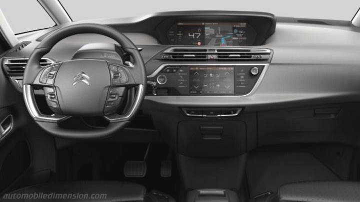 Citroen C4 Spacetourer Dimensions Boot Space And Interior