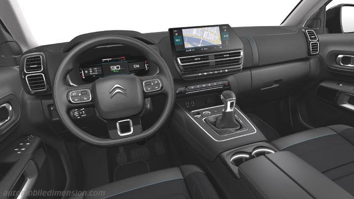 Citroen C5 Aircross 2022 dashboard