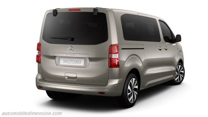 Citroen SpaceTourer M 2016 Kofferraumvolumen