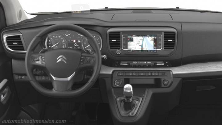 Citroen SpaceTourer M 2016 dashboard