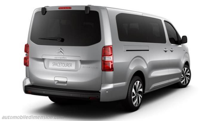 Citroen SpaceTourer XL 2016 Kofferraumvolumen