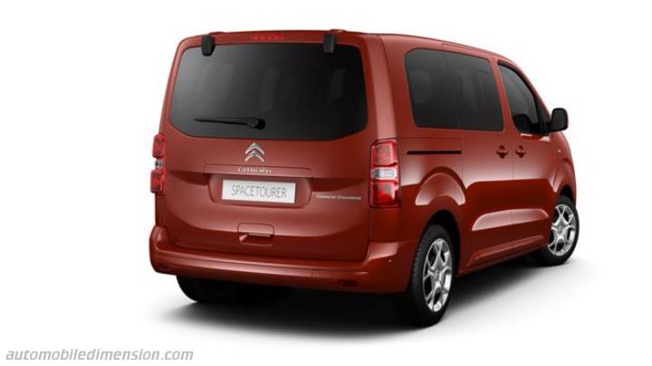 Volume coffre Citroen SpaceTourer XS 2016