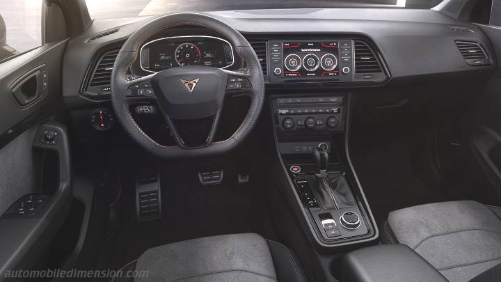 CUPRA Ateca 2019 dashboard