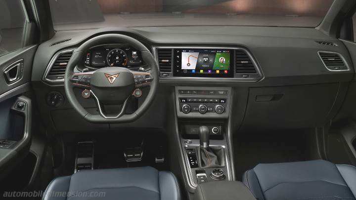 CUPRA Ateca 2020 dashboard