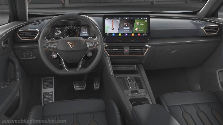 CUPRA Formentor 2021 dashboard