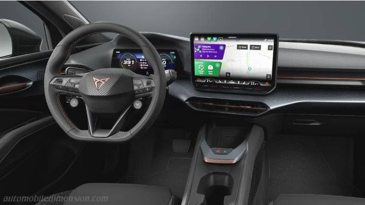 CUPRA Raval 2026 dashboard