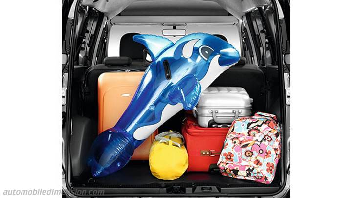 Dacia Dokker 2013 boot space