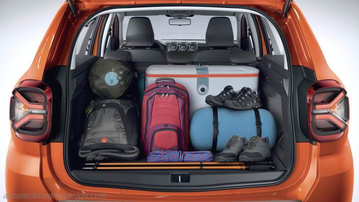 Dacia Duster 2022 boot space