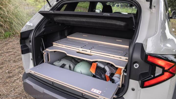 Dacia Duster 2024 dimensions, boot space and electrification