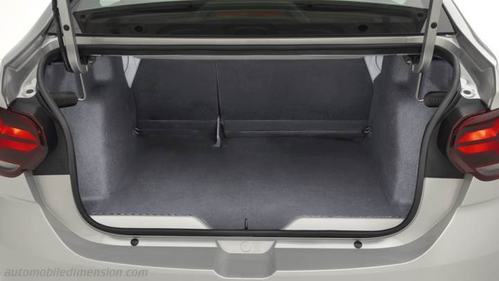 Dacia Logan 2021 boot space