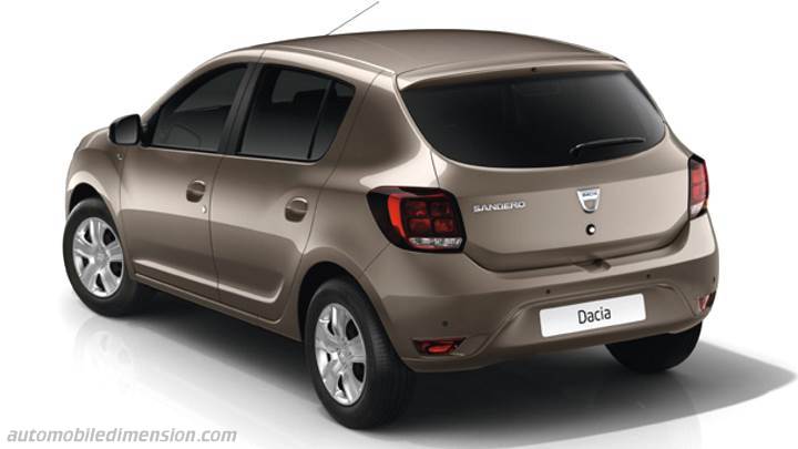 Dacia Sandero 2017 kofferbak
