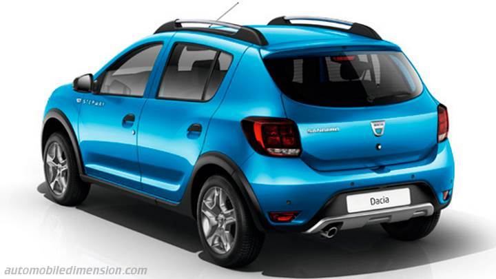 Dacia Sandero Stepway 2017 boot space