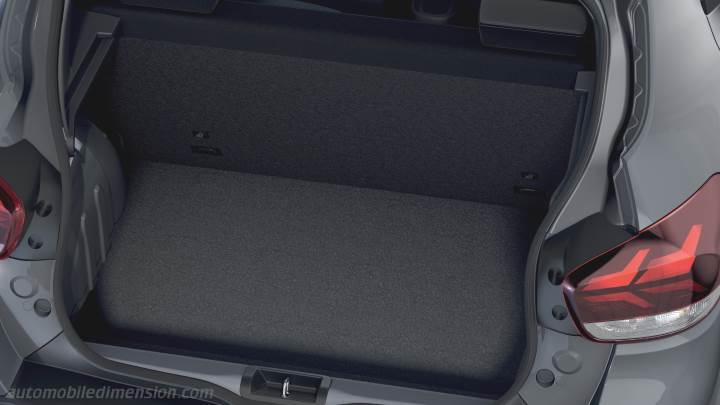 Dacia Spring 2021 boot space