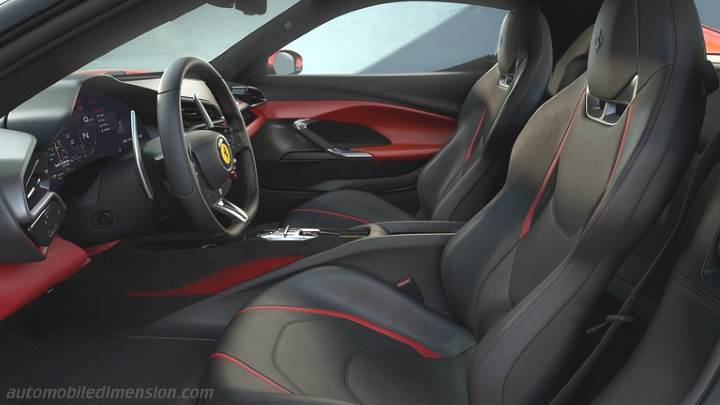 Intérieur Ferrari 296 GTB 2022