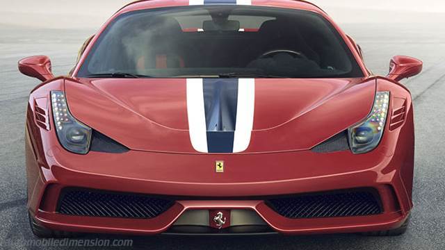 Ferrari 458 Speciale 2014 boot space