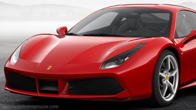 Ferrari 488 GTB 2015 Kofferraum