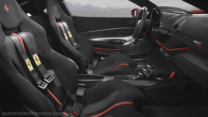 Ferrari 488 Pista 2018 interior