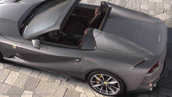 Ferrari 812 GTS 2020 boot space