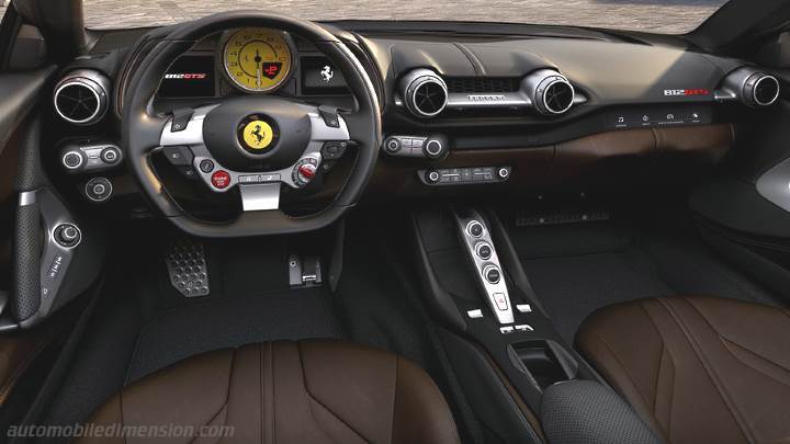 Ferrari 812 GTS 2020 instrumentbräda