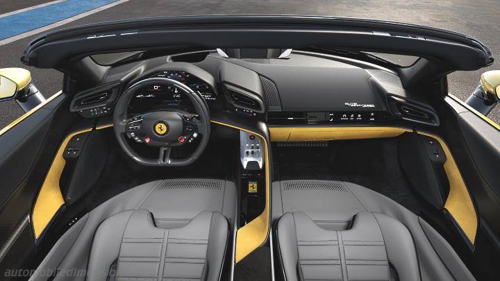 Ferrari 849 Testarossa Spider 2026 dashboard