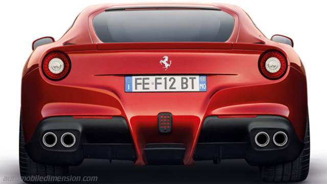 Ferrari F12berlinetta 2012 Kofferraum