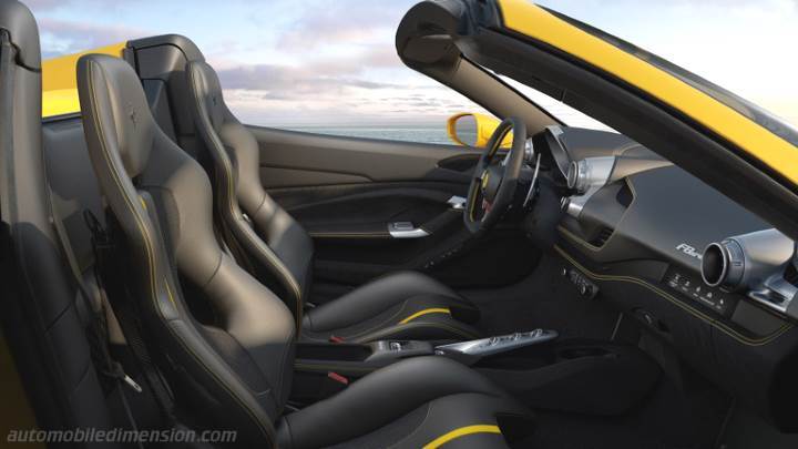 Intérieur Ferrari F8 Spider 2020