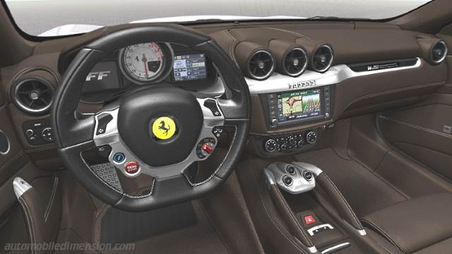 Ferrari FF 2011 dashboard