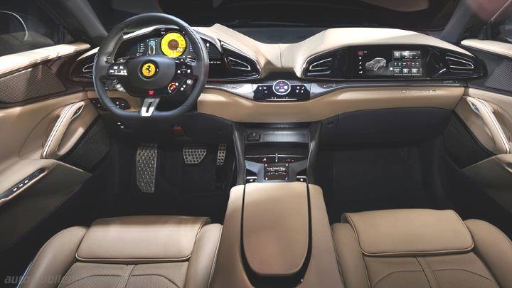 Ferrari Purosangue 2023 dashboard