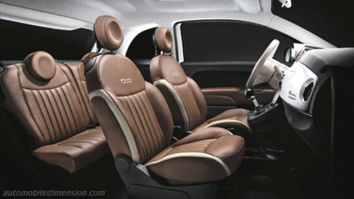 Fiat 500 2015 interior