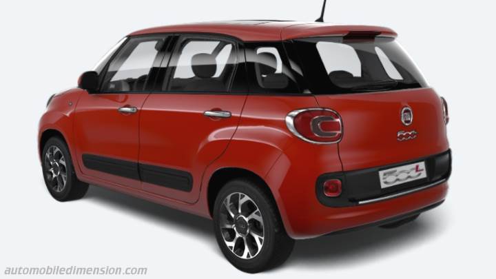 Fiat 500L 2012 boot space