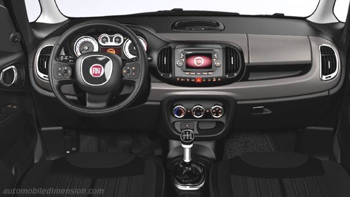 Tableau de bord Fiat 500L 2012