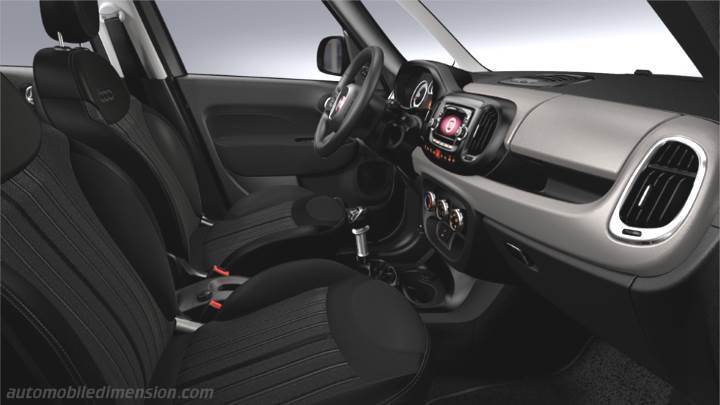Fiat 500L 2012 interior