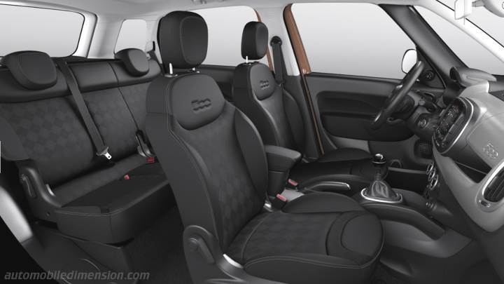 Fiat 500L 2017 interior