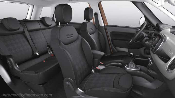 Intérieur Fiat 500L 2017