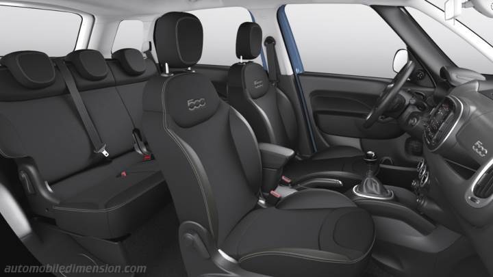 Intérieur Fiat 500L Cross 2017