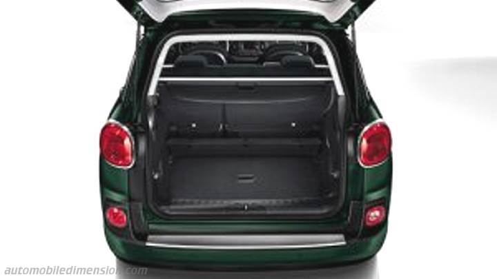Bagagliaio Fiat 500L Living 2013