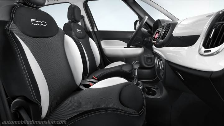 Fiat 500L Trekking 2013 interior