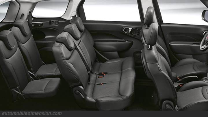 Fiat 500L Wagon 2017 interieur