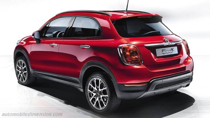 Fiat 500X 2015 boot space