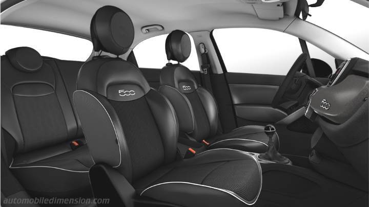 Fiat 500X 2015 interior