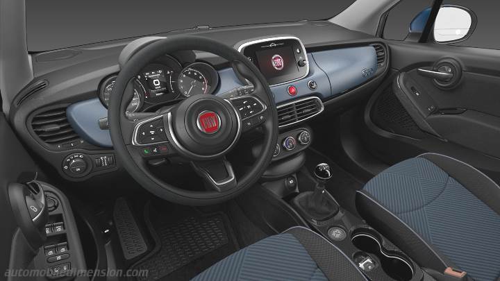 Fiat 500X 2019 dashboard