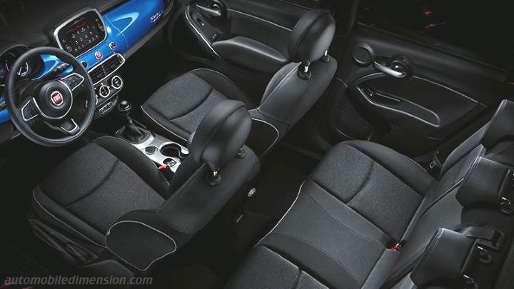 Fiat 500X 2019 interior