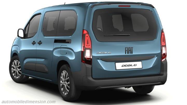 Fiat Doblò Maxi 2024 boot space