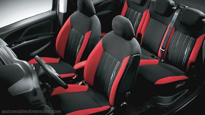 Fiat Doblò Maxi XL 2015 interieur