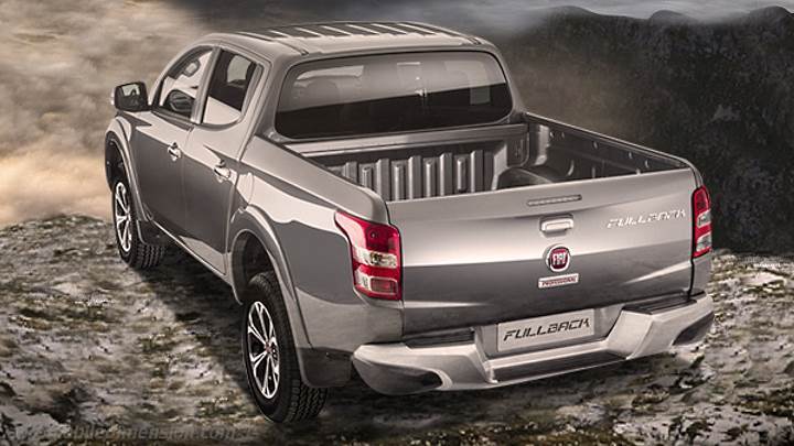 Volume coffre Fiat Fullback 2016